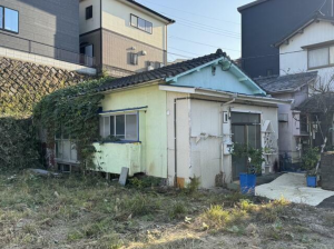 鹿児島市田上、土地の画像です