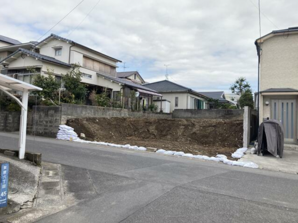 鹿児島市紫原、土地の画像です