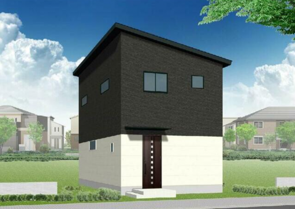 鹿児島市田上、新築一戸建ての画像です