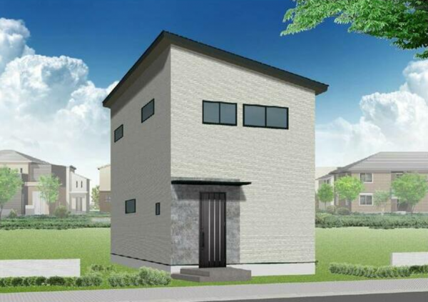 鹿児島市田上、新築一戸建ての画像です