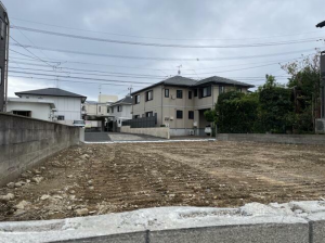 鹿児島市紫原、土地の画像です