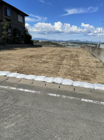 鹿児島市紫原、土地の画像です