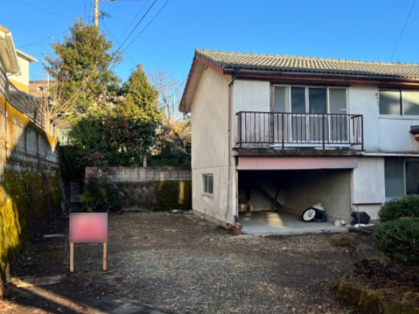 鹿児島市大明丘、土地の画像です