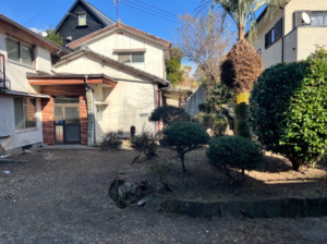 鹿児島市大明丘、土地の画像です