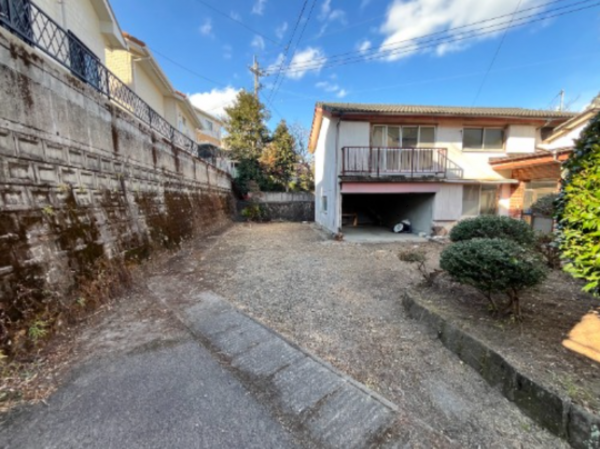 鹿児島市大明丘、土地の画像です