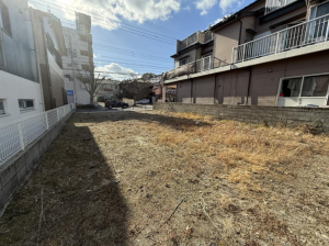 鹿児島市紫原、土地の画像です