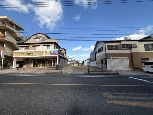鹿児島市紫原、土地の画像です