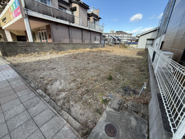 鹿児島市紫原、土地の画像です