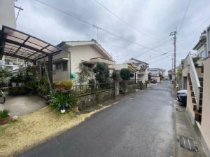 鹿児島市田上、土地の画像です