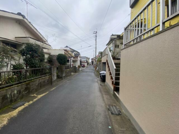 鹿児島市田上、土地の画像です