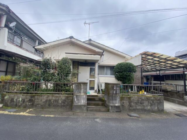 鹿児島市田上、土地の画像です