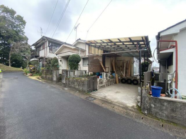 鹿児島市田上、土地の画像です