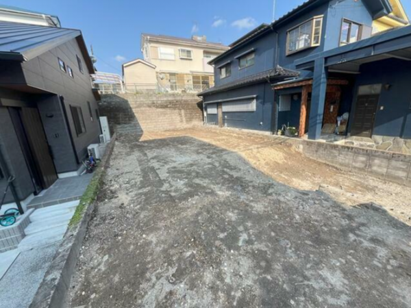鹿児島市紫原、土地の画像です