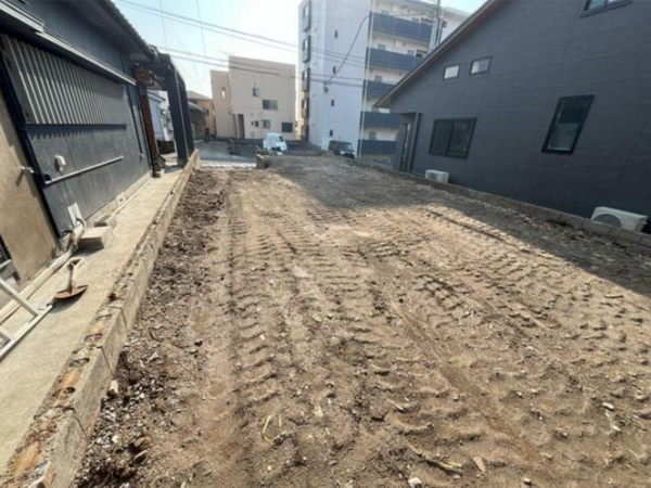 鹿児島市紫原、土地の画像です