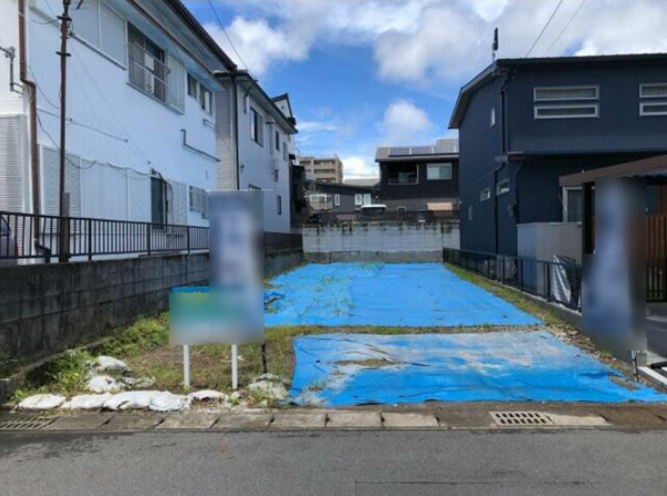 鹿児島市紫原、土地の画像です