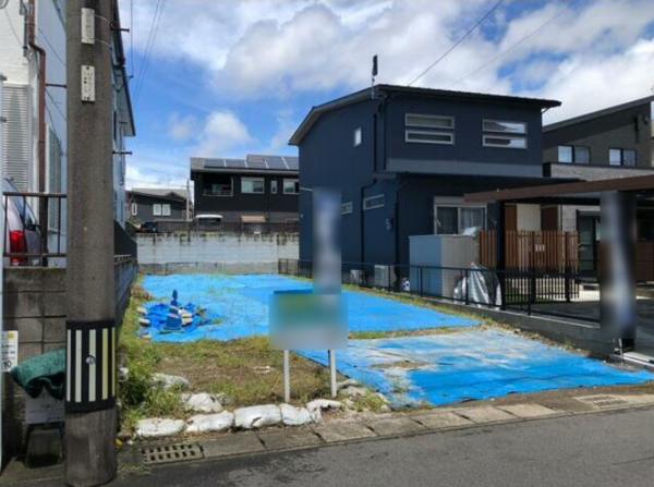 鹿児島市紫原、土地の画像です