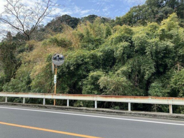 鹿児島市田上、土地の画像です