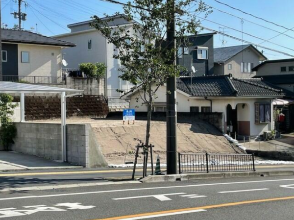 鹿児島市武岡、土地の画像です