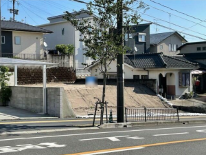 鹿児島市武岡、土地の画像です