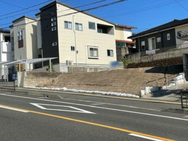 鹿児島市武岡、土地の画像です