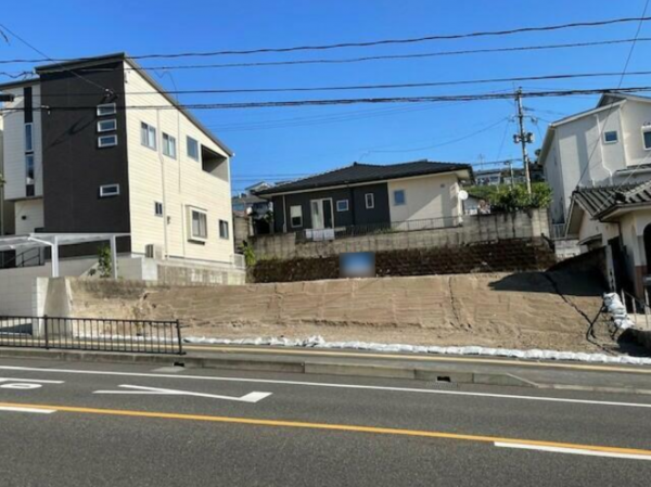 鹿児島市武岡、土地の画像です