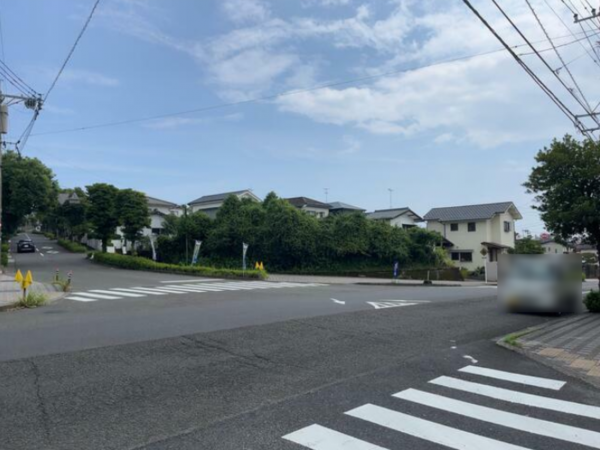 鹿児島市武岡、土地の画像です
