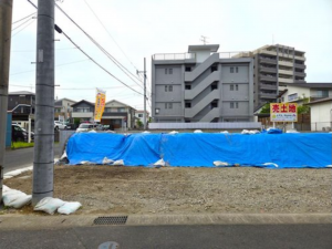 鹿児島市紫原、土地の画像です