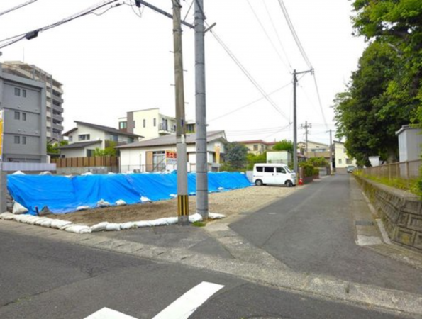 鹿児島市紫原、土地の画像です