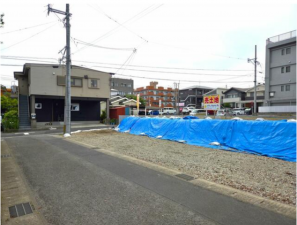 鹿児島市紫原、土地の画像です