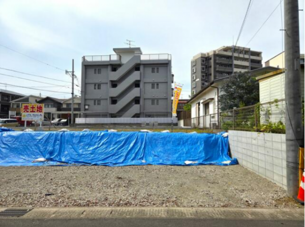 鹿児島市紫原、土地の画像です