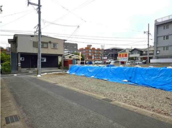 鹿児島市紫原、土地の画像です
