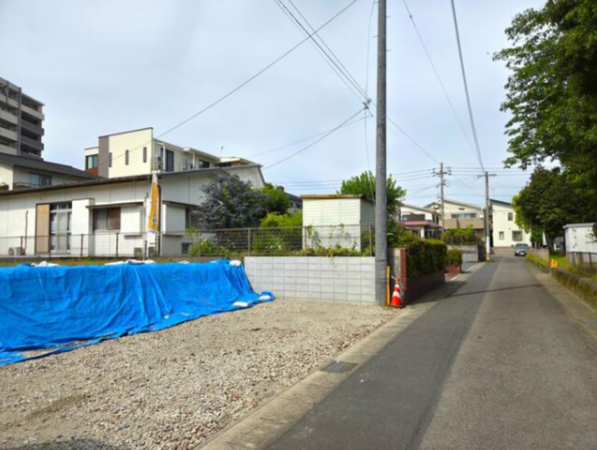 鹿児島市紫原、土地の画像です