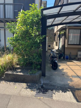 鹿児島市南新町、土地の画像です