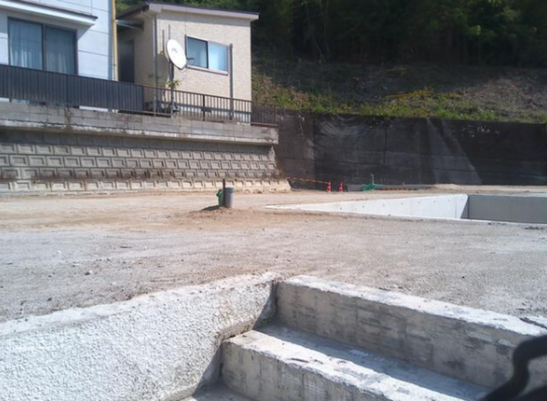 鹿児島市西陵、土地の画像です