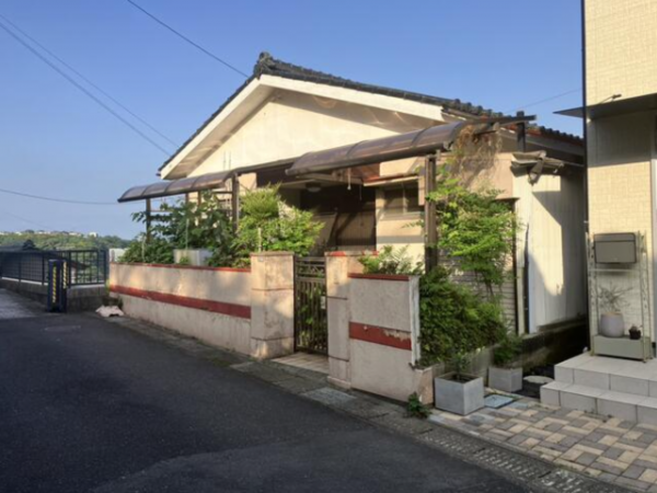 鹿児島市田上、土地の画像です