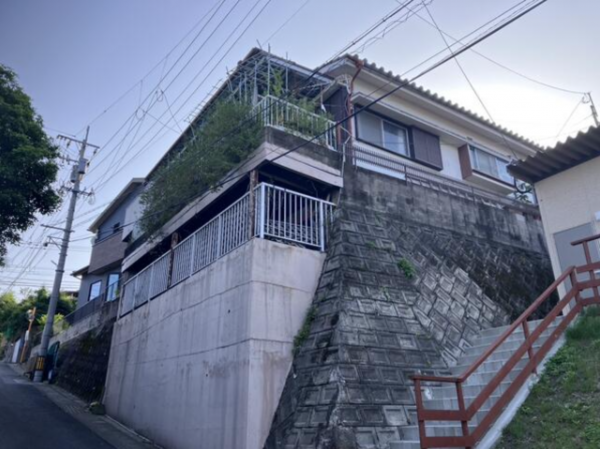 鹿児島市田上、土地の画像です