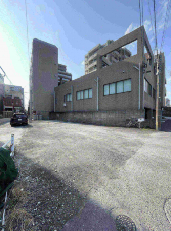 鹿児島市西田、土地の画像です