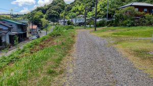 鹿児島市田上、土地の画像です