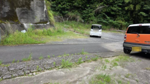 鹿児島市田上、土地の画像です