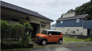 鹿児島市田上、土地の画像です
