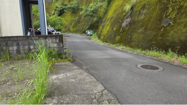 鹿児島市田上、土地の画像です