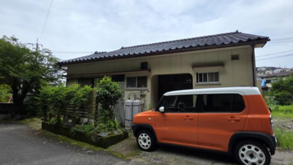 鹿児島市田上、土地の画像です