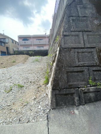 鹿児島市魚見町、土地の画像です
