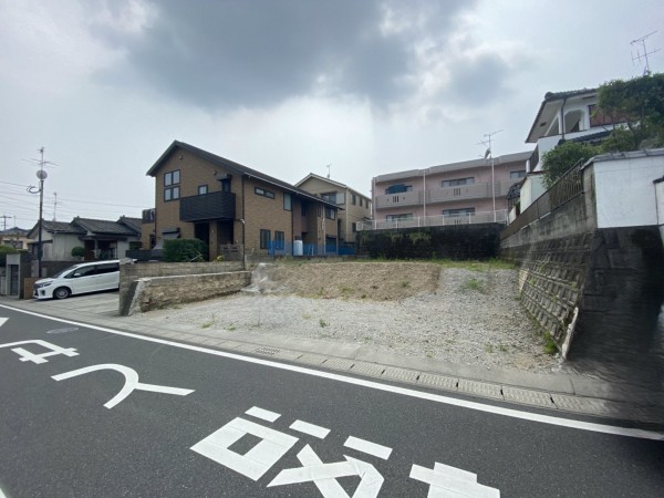 鹿児島市魚見町、土地の画像です