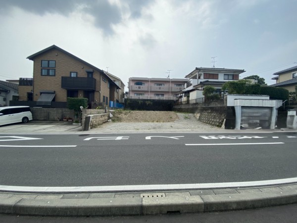 鹿児島市魚見町、土地の画像です