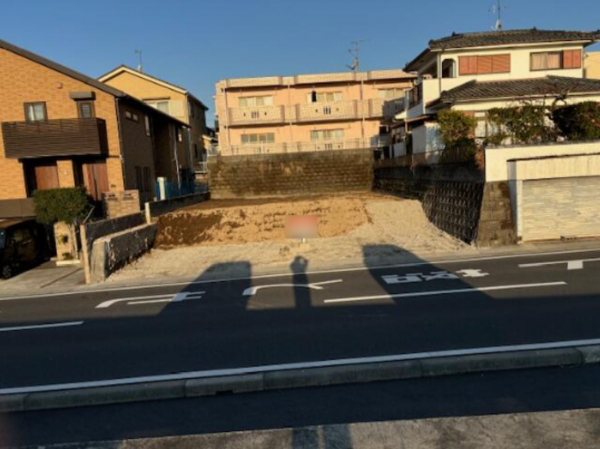 鹿児島市魚見町、土地の画像です