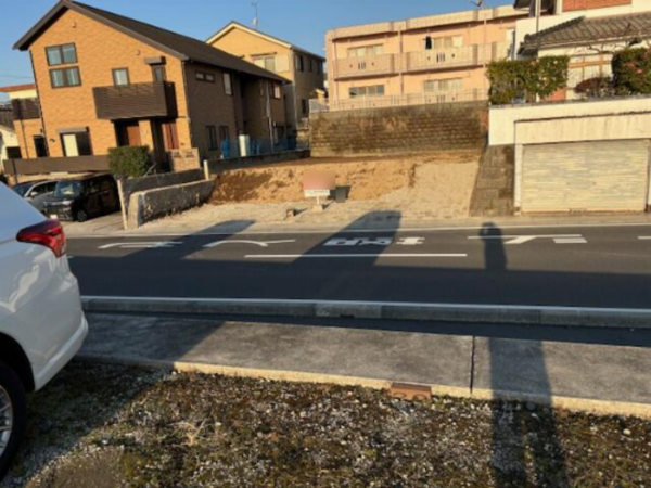 鹿児島市魚見町、土地の画像です