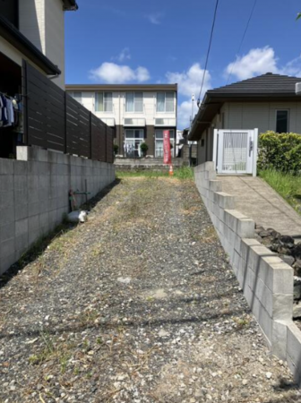 鹿児島市紫原、土地の画像です