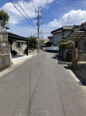 鹿児島市紫原、土地の画像です