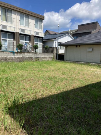 鹿児島市紫原、土地の画像です